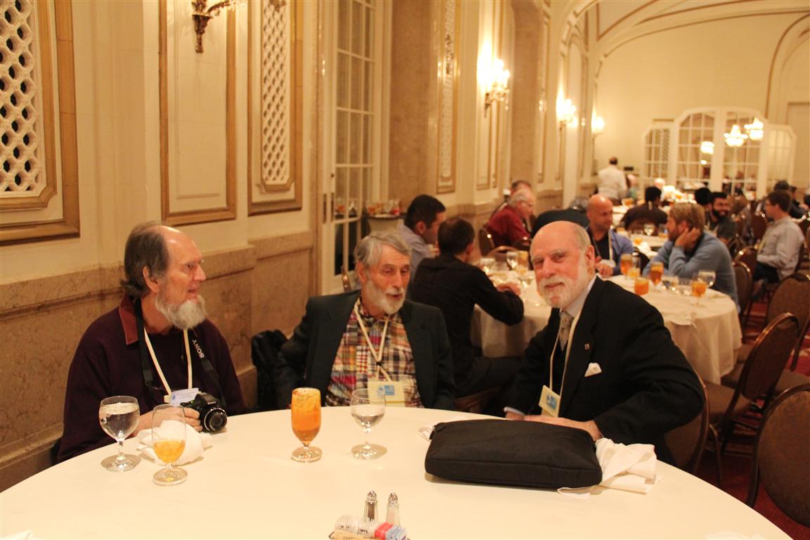 Computer scientist photograph: Jim Horning, Peter Neumann, Vint Cerf