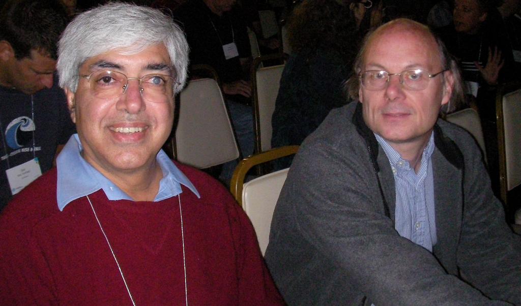 Computer scientist photograph: Ravi Sethi, Bjarne Stroustrup