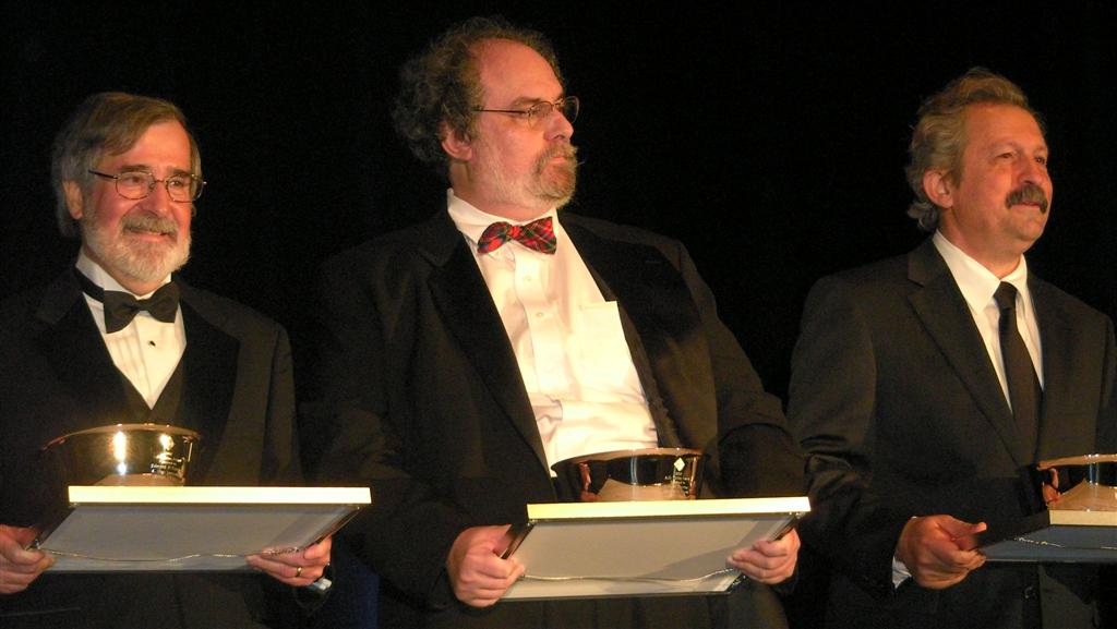 Computer scientist photograph: Turing awards 2008 (Ed Clarke, Allen Emerson, Joseph Sifakis)
